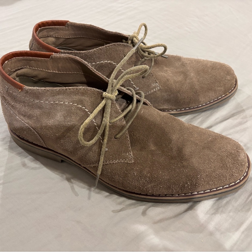 Sonoma Men's Suede Lace-Up dress Shoes - Brown